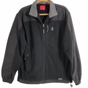 Izod Fleece Full Zip Performance Jacket Medium